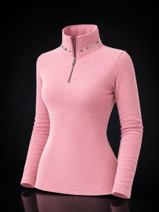 Thermoshirt Flower Pink
