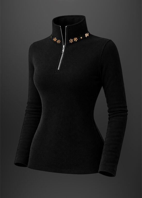 Thermoshirt Flower Roségold 