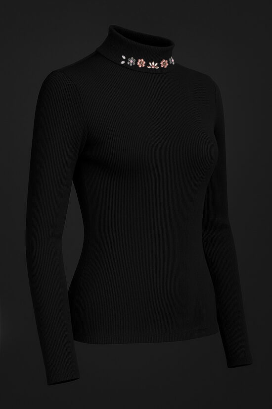 Pullover Flower Pink