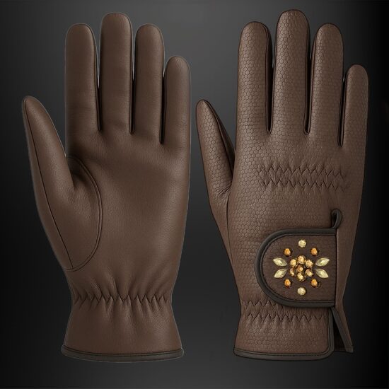 Reithandschuh Flower Topaz