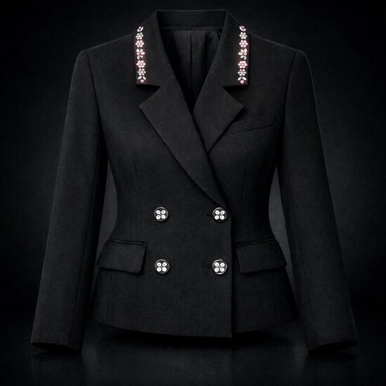 Turnier Jacket Flower Pink